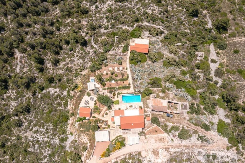 Letecký snímek ubytování Villa Grace Breathtaking Views of the Adriatic