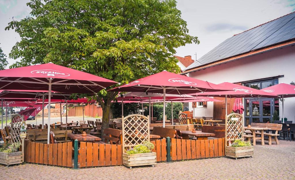 Zahrada ubytování Landhaus Rhönblick