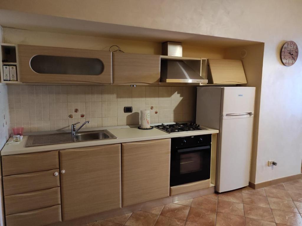 Cucina o angolo cottura di AGLI ARCHI