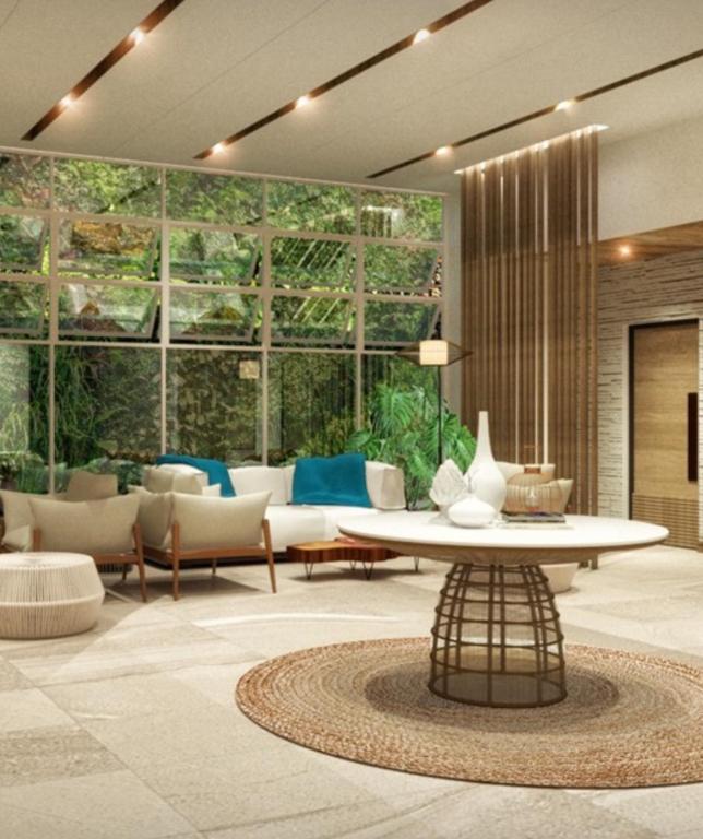 Posezení v ubytování LD Cozy Condo Unit - BE Residences near Cebu IT Park