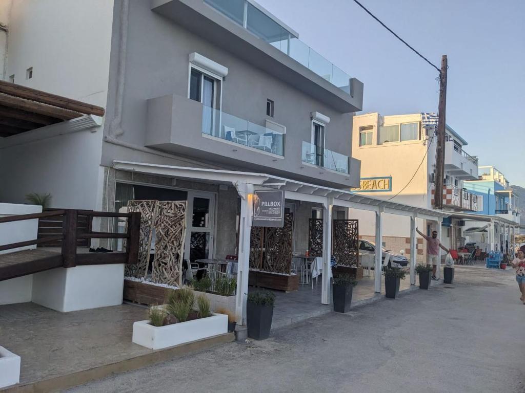 Budova, v ktorej sa apartmánový hotel nachádza