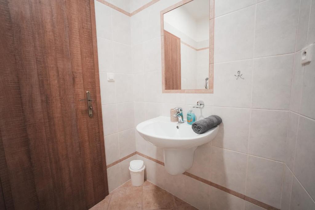 Kúpeľňa v ubytovaní Pension Štěpán
