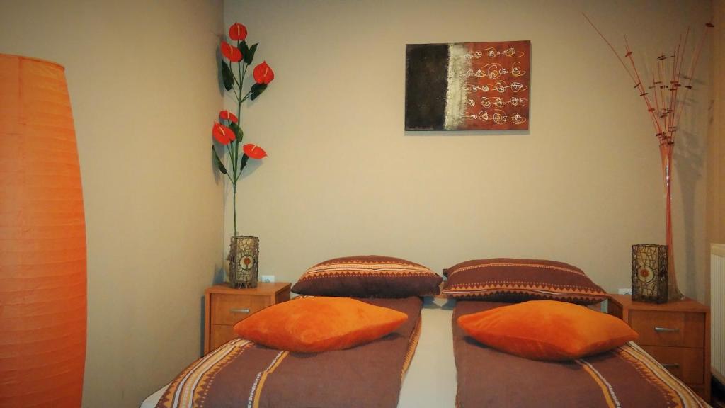 Postel nebo postele na pokoji v ubytování B&B Bazeni