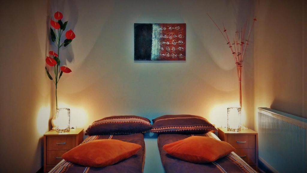 Postel nebo postele na pokoji v ubytování B&B Bazeni