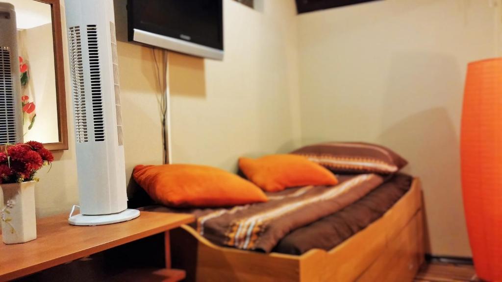 TV a/nebo společenská místnost v ubytování B&B Bazeni