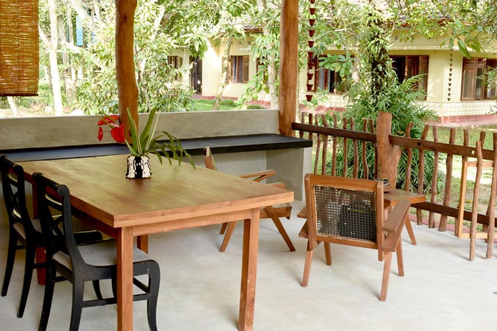 Patio nebo venkovní prostory v ubytování Villa Polhena