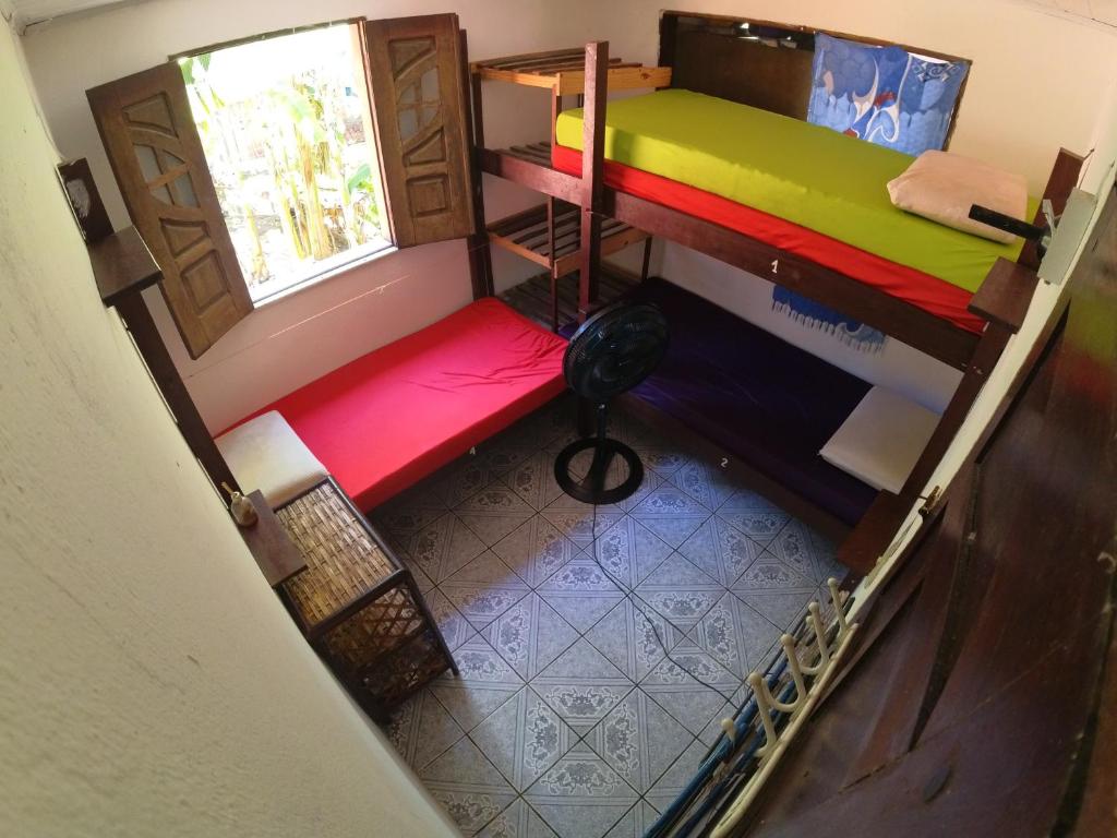 Postel nebo postele na pokoji v ubytování Hostel FreeDive Inn