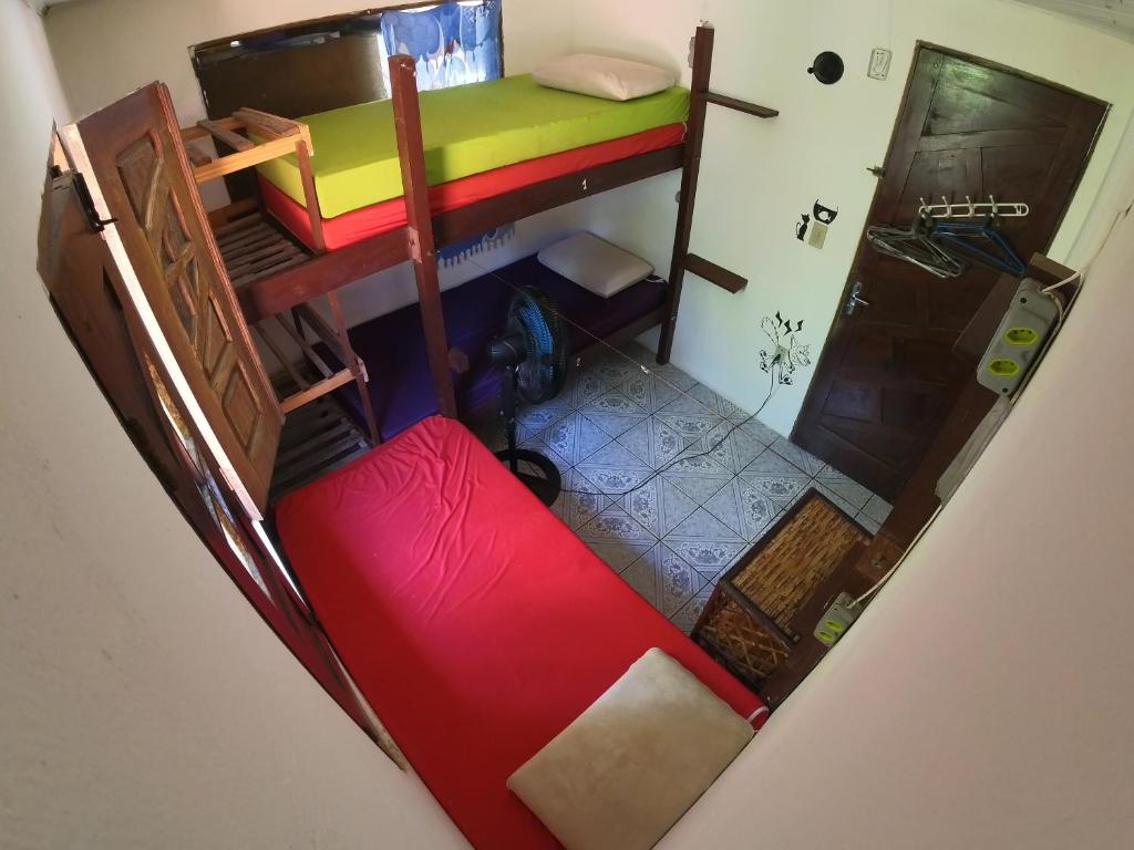 Postel nebo postele na pokoji v ubytování Hostel FreeDive Inn