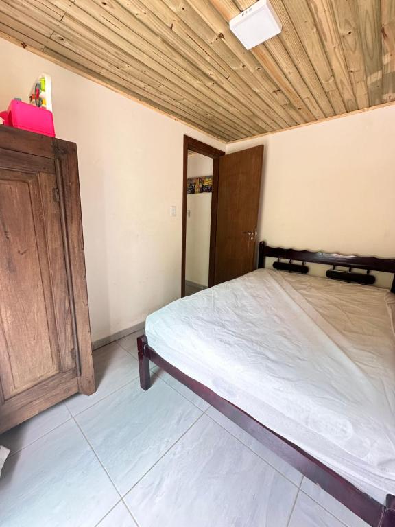 Postel nebo postele na pokoji v ubytování Casa na represa Salto caveiras Lages
