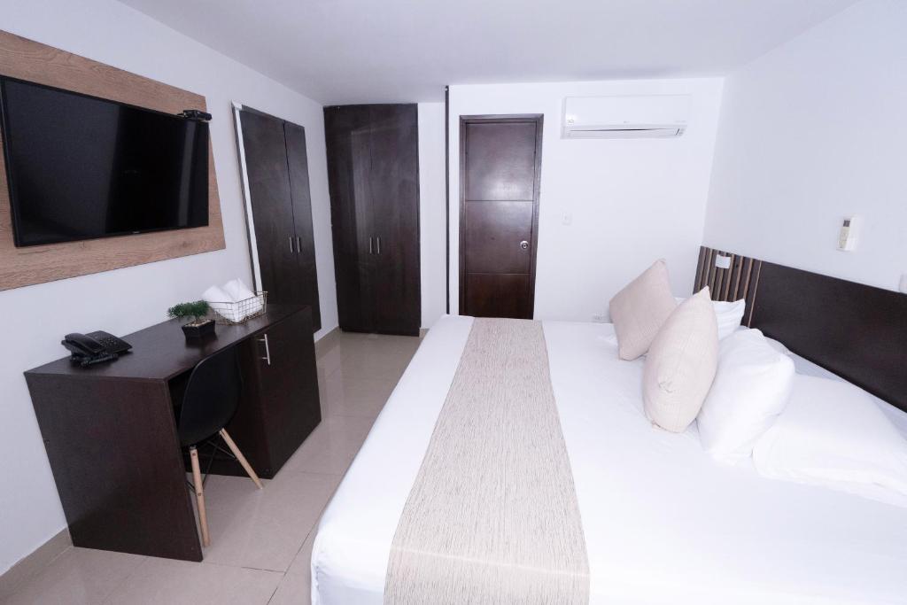 Cama o camas de una habitación en Sixth House Suite