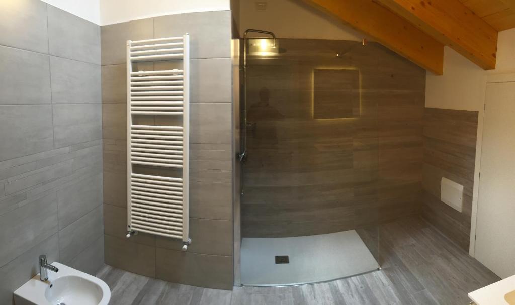 Koupelna v ubytování Hotel Resort Le Vele