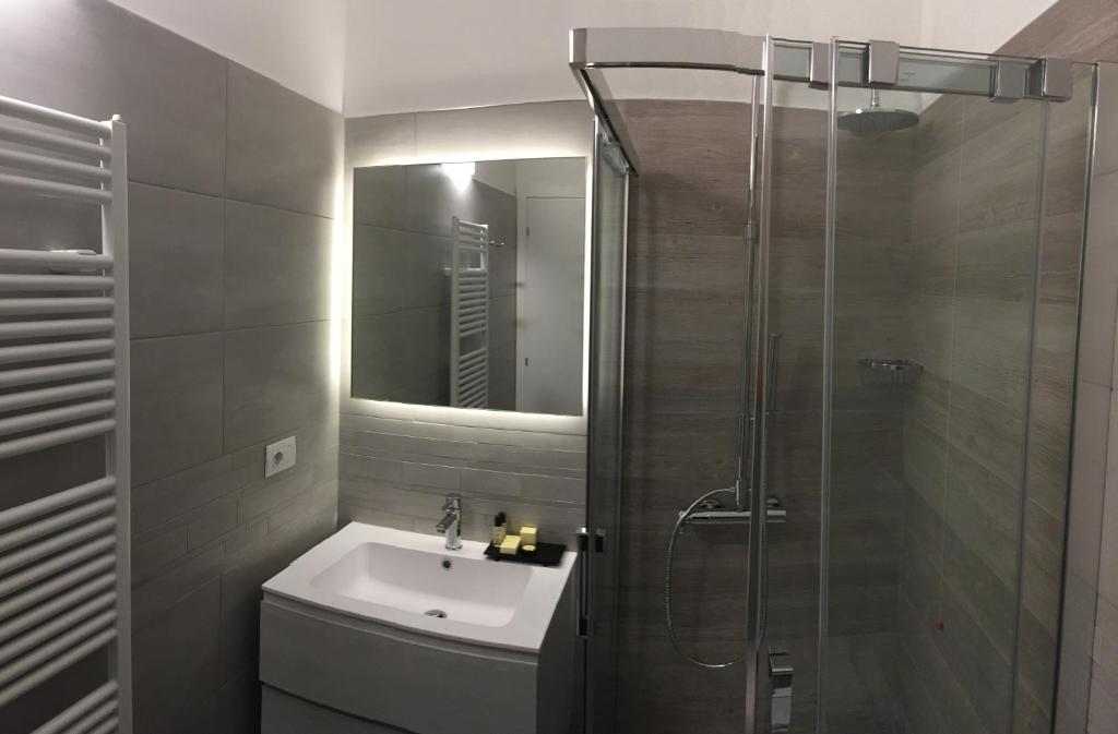 Koupelna v ubytování Hotel Resort Le Vele