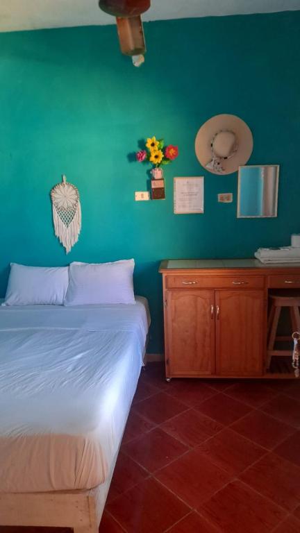Postel nebo postele na pokoji v ubytování Casa Atrapasueños