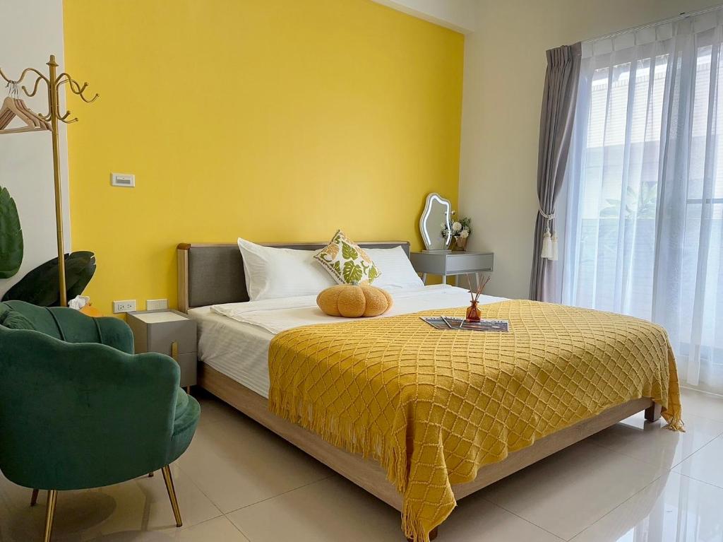 Postel nebo postele na pokoji v ubytování Sunny No85 B&B