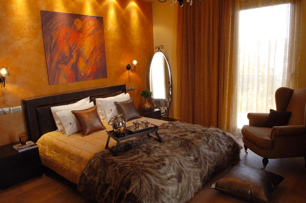 Posteľ alebo postele v izbe v ubytovaní Olympic Fashion Hotels