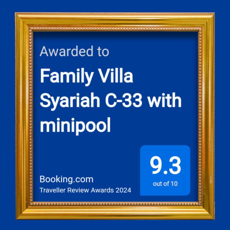 Family Villa Syariah C-33 with minipool - Villa De Una Habitación