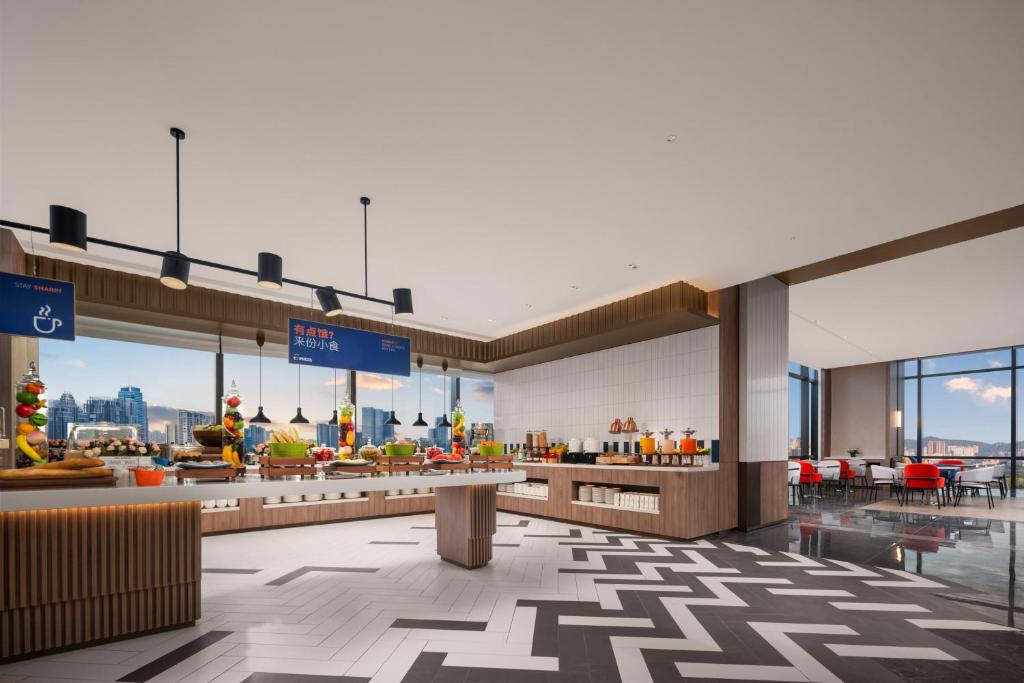 Posezení v ubytování Holiday Inn Express Shenzhen Futian Center by IHG