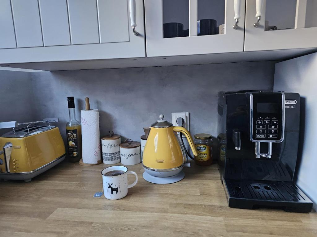 Köök või kööginurk majutusasutuses Apartment Ad Alta Millstatt