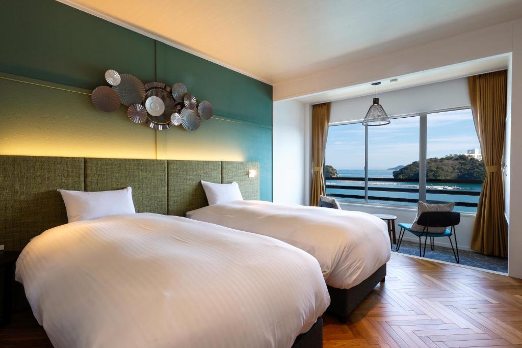 Oyado Andon Toba - Chambre Double Standard Avec Vue Sur La Mer