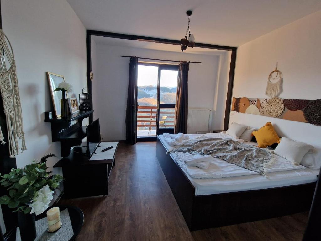 Pensiunea Hanul Dorului - Habitación Doble Con Balcón
