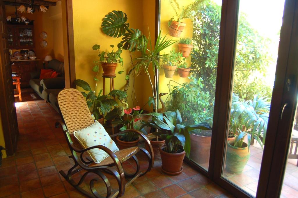 Zahrada ubytování Casa Rural Don Álvaro de Luna