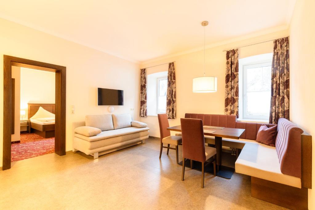 Postel nebo postele na pokoji v ubytování Appartements Feroli