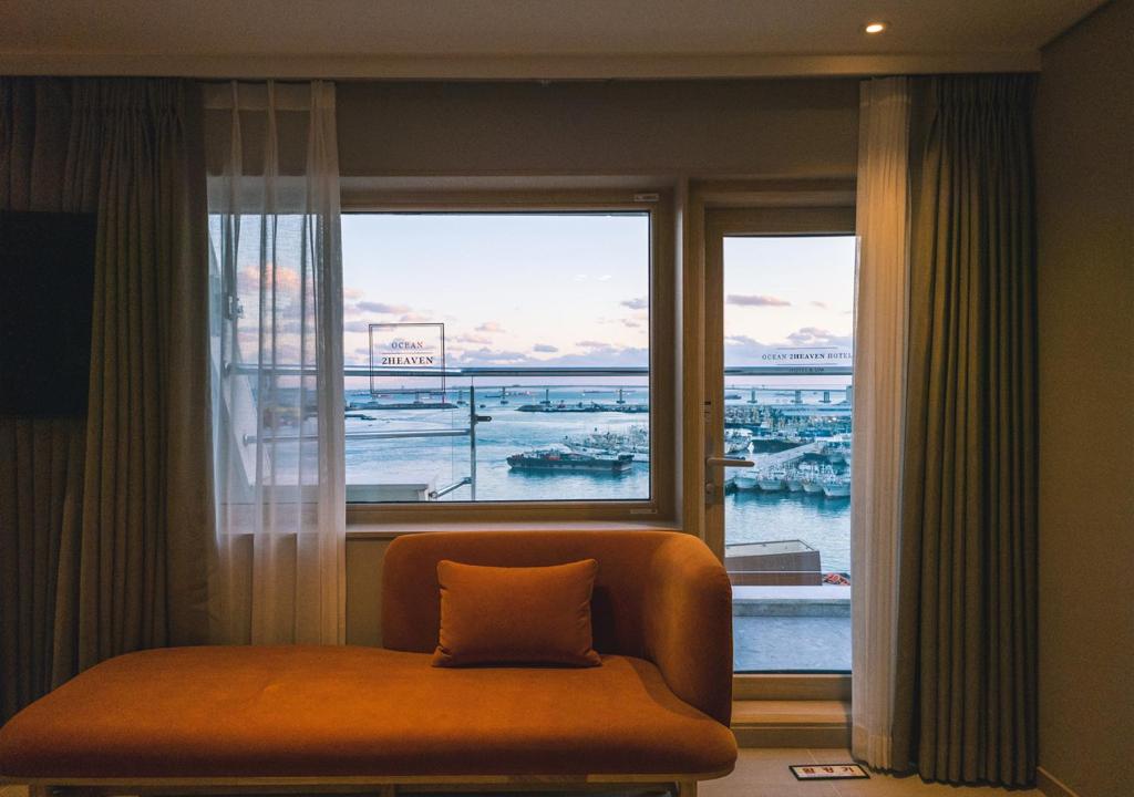Nampo Ocean2Heaven Hotel& Spa休息區