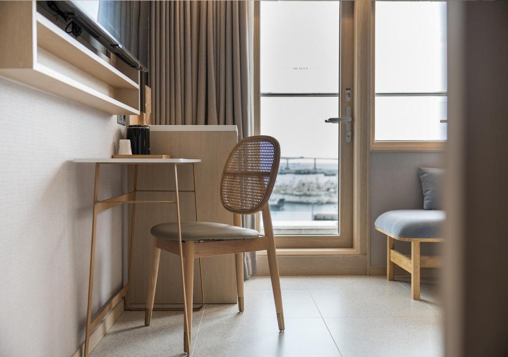 Nampo Ocean2Heaven Hotel& Spa休息區