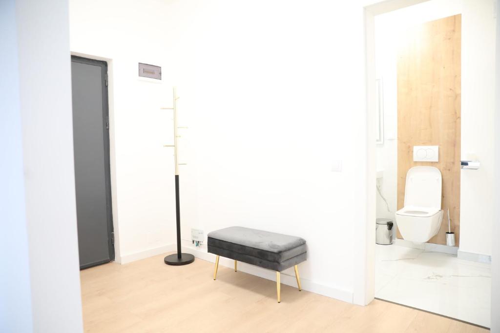Koupelna v ubytování Exit Aparthotel