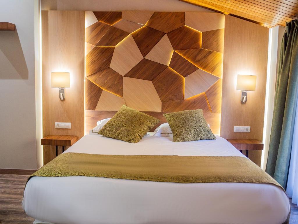 Postel nebo postele na pokoji v ubytování Hotel Princesa Parc