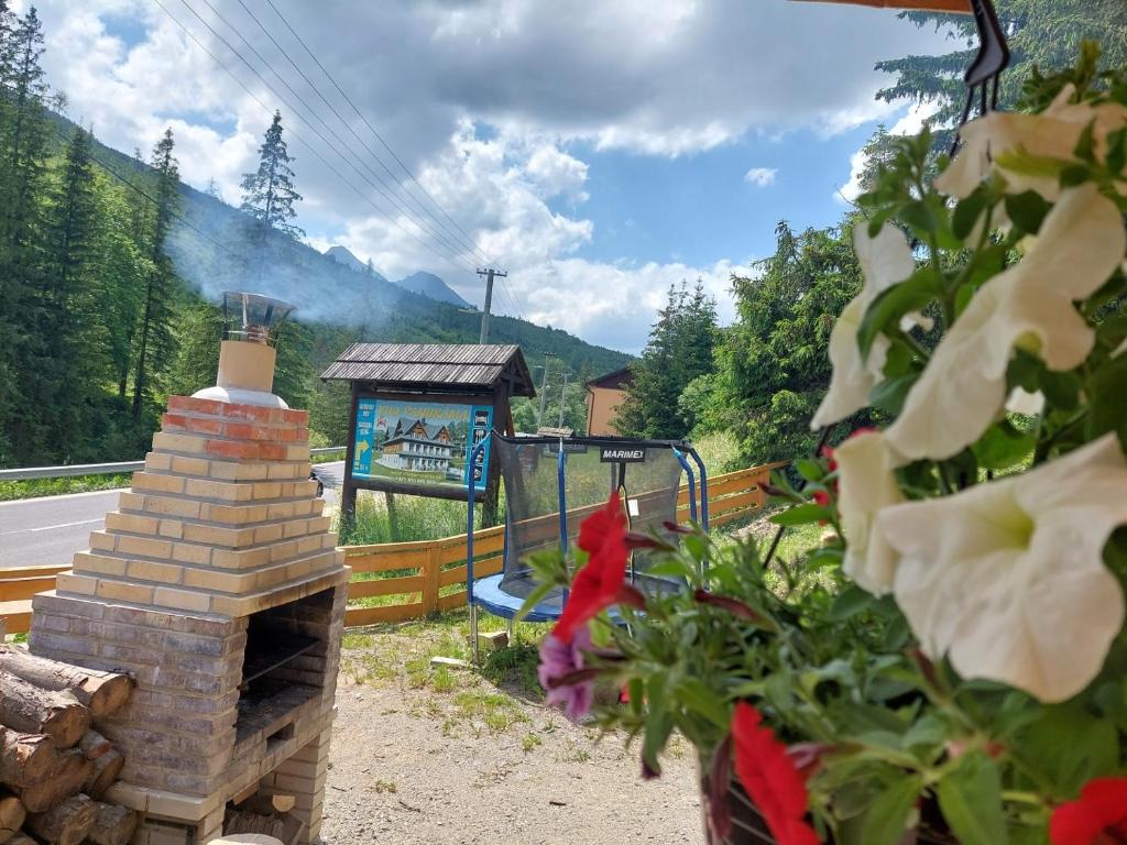 Táj az apartmanház közelében