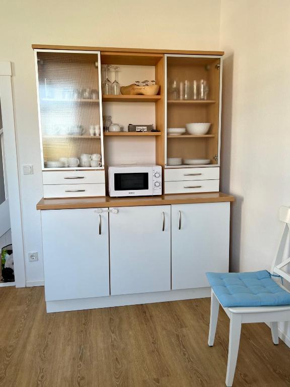 Kuchyň nebo kuchyňský kout v ubytování Hus an de Waterkant