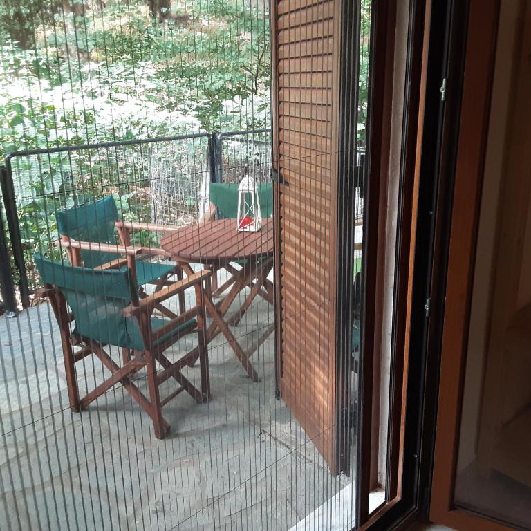 Balkón nebo terasa v ubytování Parselia Rooms