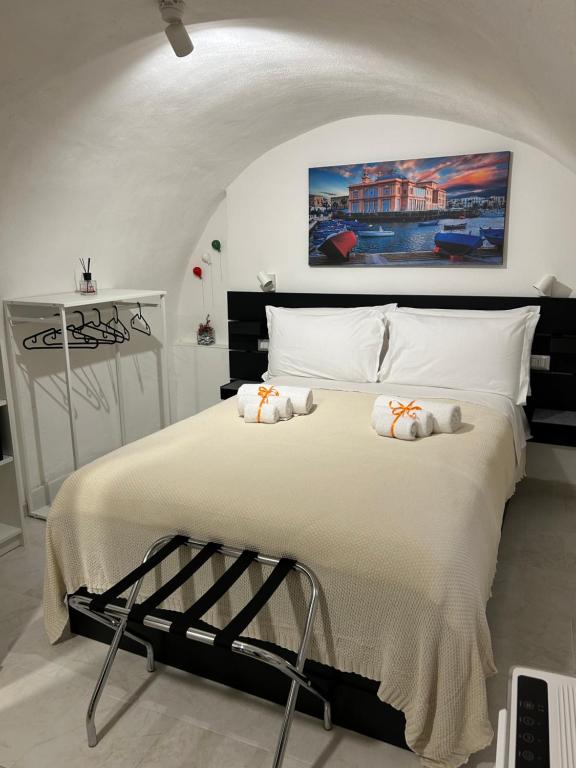 Krevet ili kreveti u jedinici u objektu Cantovì