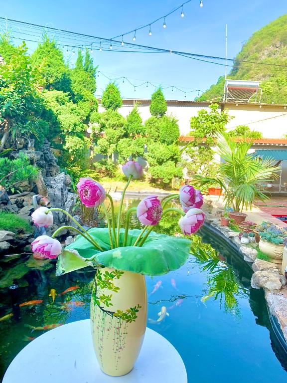 MỘC CHÂU HOUSE - 阳台的四倍房间