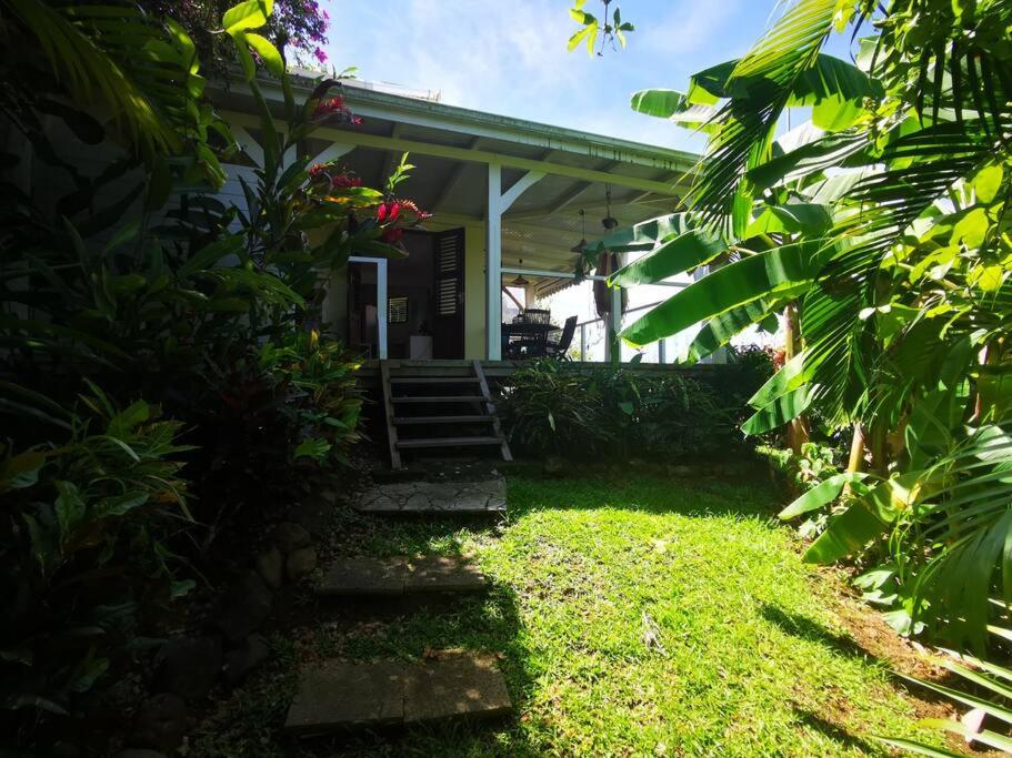 Zahrada ubytování Bungalow vue mer avec jardin