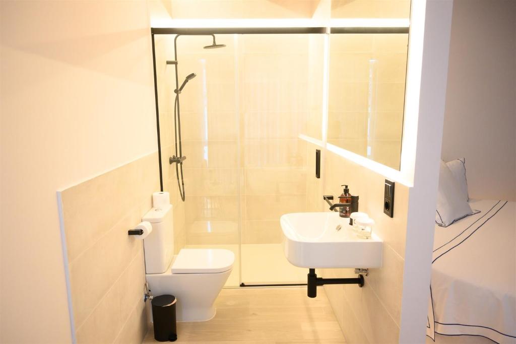 Koupelna v ubytování Neguetxea Boutique Guest House