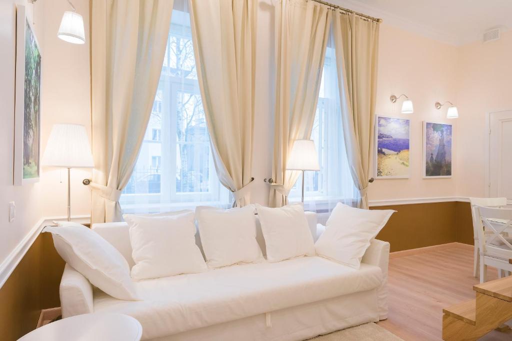 Posezení v ubytování Revelton Suites Tallinn