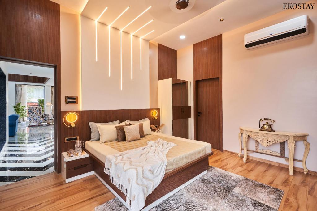 Postel nebo postele na pokoji v ubytování EKOSTAY - Luxe - La Casa Grande