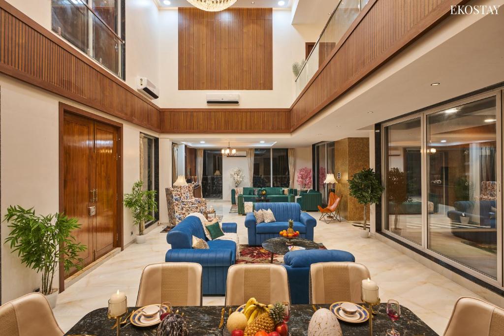 Posezení v ubytování EKOSTAY - Luxe - La Casa Grande