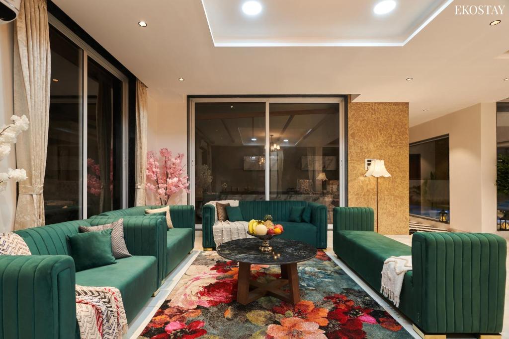 Posezení v ubytování EKOSTAY - Luxe - La Casa Grande