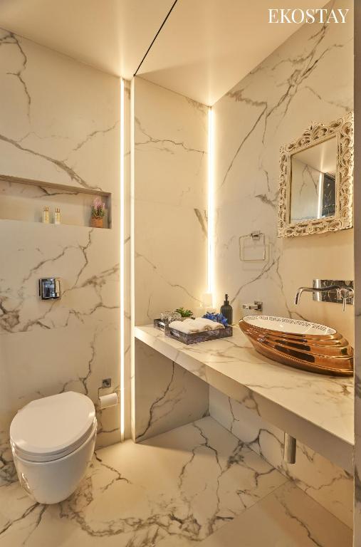 Koupelna v ubytování EKOSTAY - Luxe - La Casa Grande