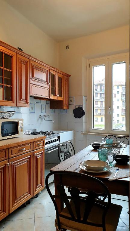 Kuchyňa alebo kuchynka v ubytovaní bb26 Buoso apartment city center
