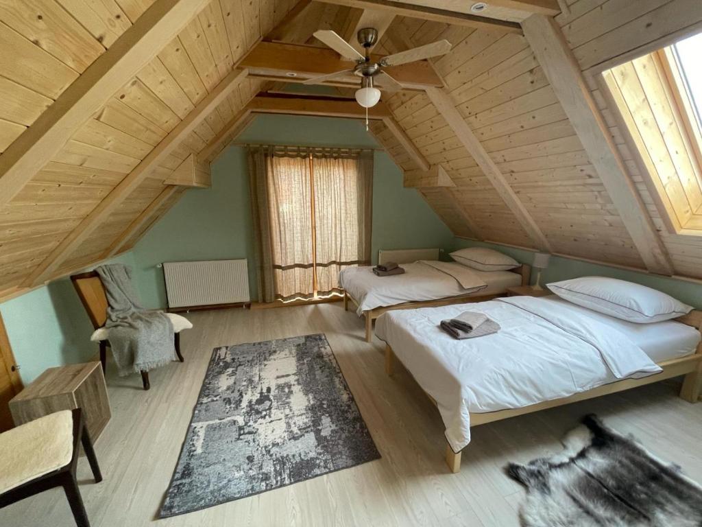 Postel nebo postele na pokoji v ubytování Kuća za odmor Birko