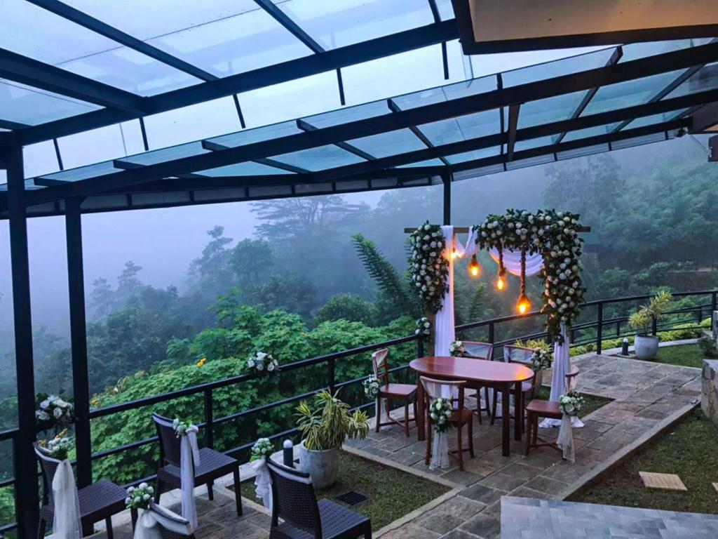 Zahrada ubytování Terrace Cinnamon View