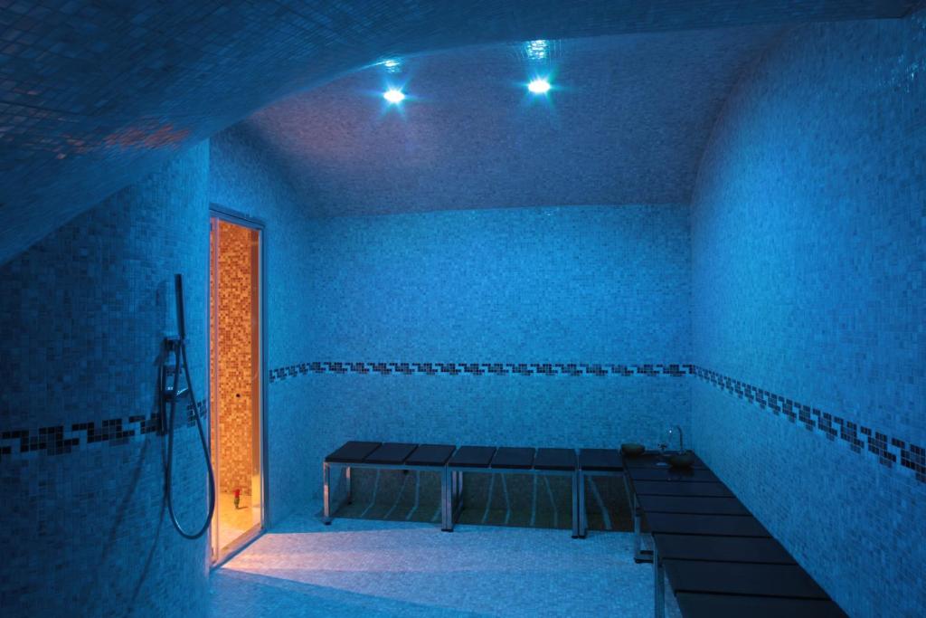 Postel nebo postele na pokoji v ubytování Hotel Relais dei Normanni