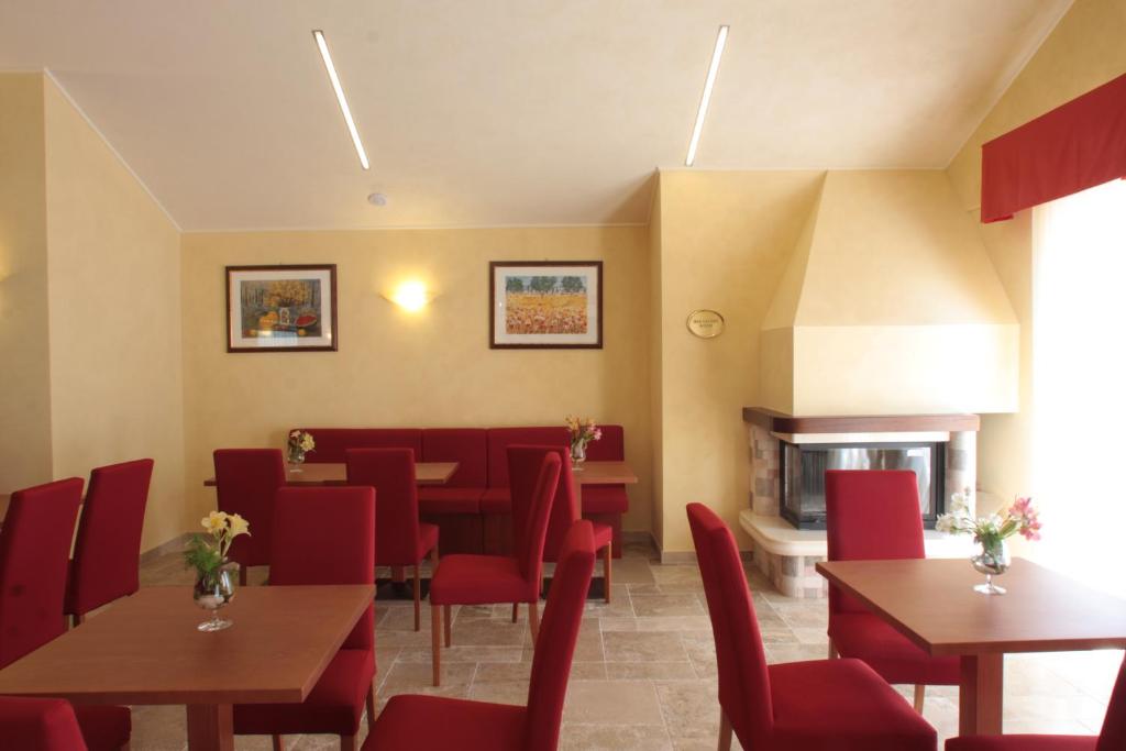 Posezení v ubytování Hotel Relais dei Normanni