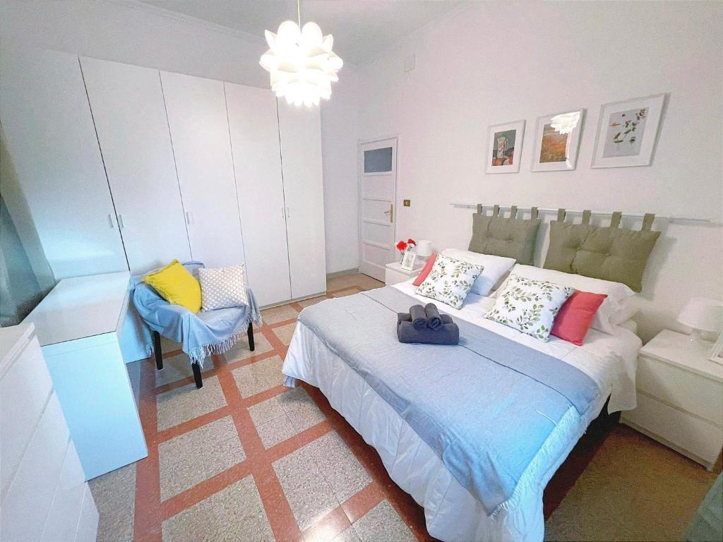 Postelja oz. postelje v sobi nastanitve Holiday Homes Rome - Monte Verde 61 - near Trastevere