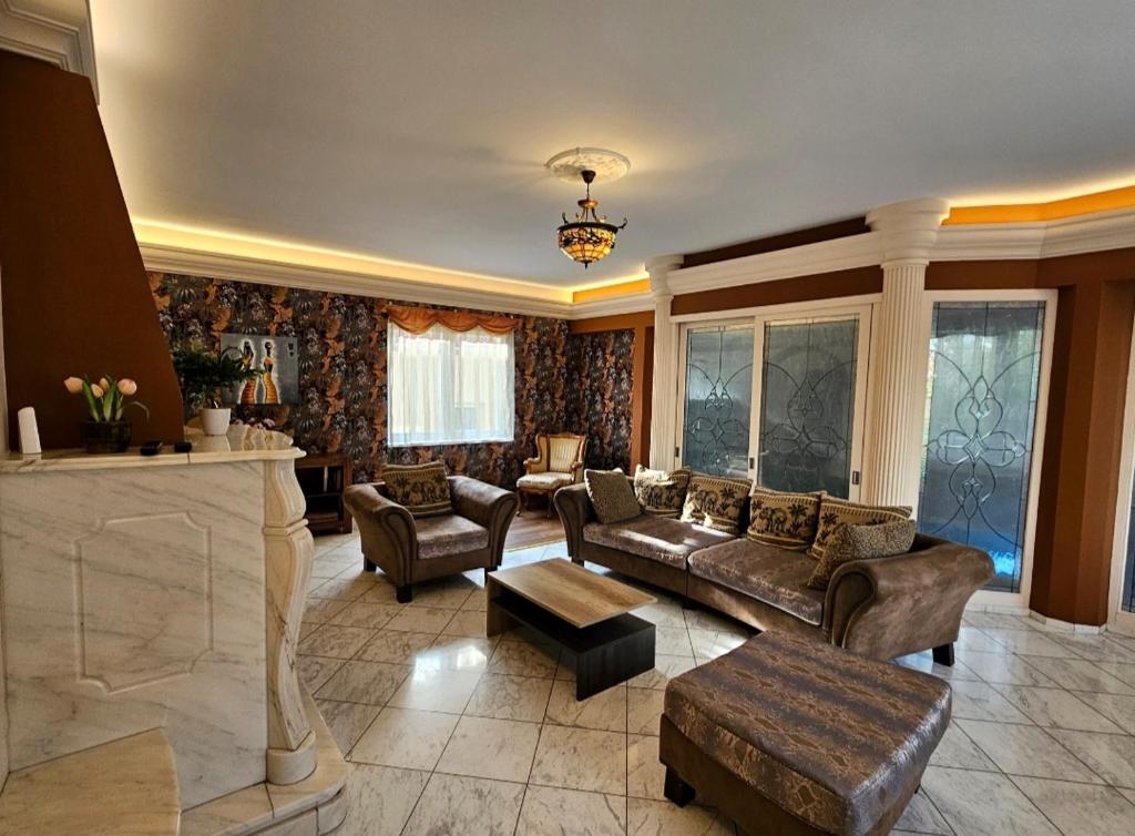 Posedenie v ubytovaní Villa Wellness