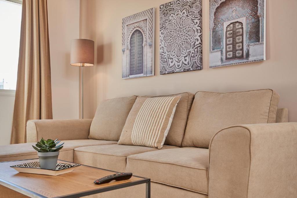 Posezení v ubytování Stayhere Rabat - Hassan - Authentic Residence